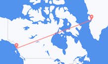 Loty z Ketchikan, Stany Zjednoczone do Ilulissatu, Grenlandia