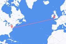 Flights from Washington, D. C. , the United States to Newquay, the United Kingdom