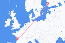 Flyreiser fra Bordeaux, til Åbo