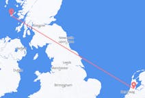 Flyreiser fra Tiree, Skottland til Amsterdam, Nederland