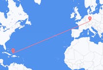 Flyg från Providenciales, Turks- och Caicosöarna till Nürnberg, Tyskland