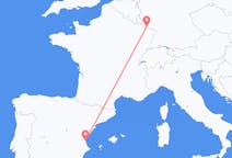 Flights from Saarbrücken, Germany to Valencia, Spain