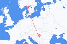 Flights from Belgrade to Gothenburg
