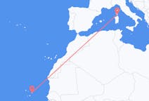Vluchten van Boa Vista, Kaapverdië naar Figari, Frankrijk