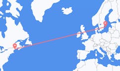 เที่ยวบิน จาก Rockland, สหรัฐอเมริกา ไปยัง Visby, สวีเดน