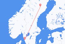 Flights from Lycksele, Sweden to Gothenburg, Sweden