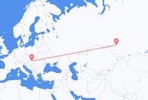 Flyreiser fra Novosibirsk, Russland til Budapest, Ungarn
