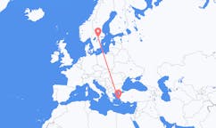 Loty z miasta Örebro do miasta Ikaria