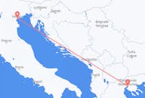 Lennot Venetsiasta Thessalonikiin
