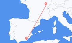 Flyreiser fra Dole, Frankrike til Almeria, Spania