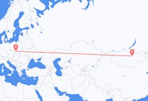 Flights from Ulaanbaatar, Mongolia to Katowice, Poland
