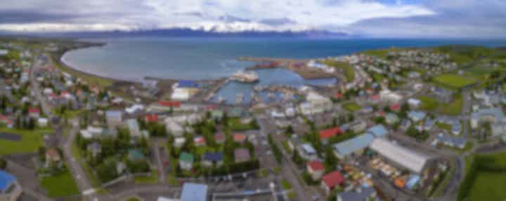 Hotéis e alojamentos em Húsavík, Islândia