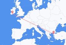 Flyg från Çanakkale, Turkiet till Kork, Irland