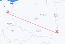 Flyg från Lviv, Ukraina till Berlin, Maryland, Tyskland