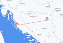 Flyreiser fra Tuzla, Bosnia-Hercegovina til Zadar, Kroatia