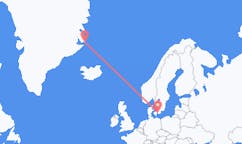出发地 瑞典马尔默目的地 格陵兰斯科斯比鬆的航班