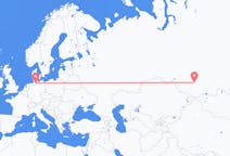 Flights from Novokuznetsk, Russia to Hamburg, Germany