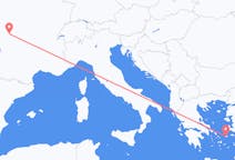 Fly fra Poitiers til Ikaria