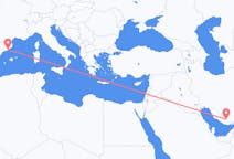 Flyrejser fra Lar, Iran til Barcelona, Spanien