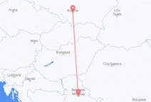 Flyreiser fra Kraków, Polen til Beograd, Serbia