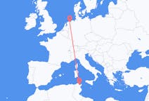 Flights from Tunis, Tunisia to Groningen, the Netherlands