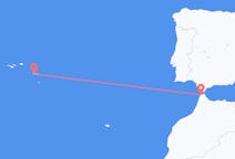 Flyreiser fra Tanger, Marokko til Ponta Delgada, Portugal