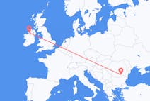 Flyg från Donegal till Bukarest