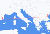 Flights from Burgas, Bulgaria to Barcelona, Spain