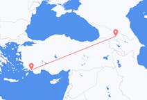 Flyrejser fra Tbilisi, Georgien til Dalaman, Tyrkiet