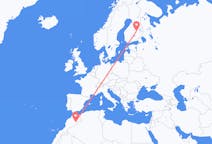 Flights from Errachidia, Morocco to Kuopio, Finland