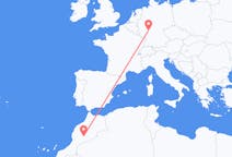 出发地 摩洛哥出发地 瓦爾扎扎特目的地 德国法兰克福的航班