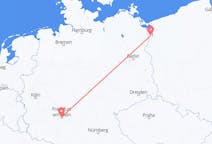Flights from Szczecin in Poland to Frankfurt in Germany