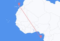 Flug frá São Tomé til Lanzarote