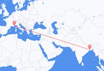 Flyreiser fra Kolkata, til Nice