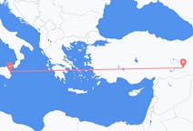 Flyrejser fra Diyarbakır, Tyrkiet til Catania, Italien
