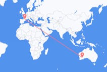 Flyrejser fra Kalgoorlie, Australien til Toulouse, Frankrig