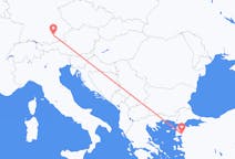Loty z Edremit, Turcja do Monachium, Niemcy