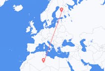 Flights from Illizi, Algeria to Kuopio, Finland