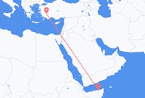 出发地 索马里出发地 博萨索目的地 土耳其代尼茲利的航班