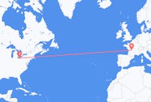 Flüge von Cleveland, die Vereinigten Staaten nach Limoges, Frankreich