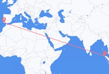 Flyg från Banda Aceh, Indonesien till Faro, Portugal