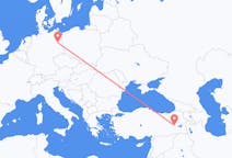 Flyrejser fra Mus, Tyrkiet til Berlin, Tyskland