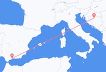 Flyreiser fra Banja Luka, Bosnia-Hercegovina til Málaga, Spania