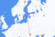 Flights from Lycksele, Sweden to Sibiu, Romania