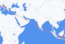 印度尼西亚出发地 外圆湾飞往印度尼西亚目的地 那不勒斯的航班