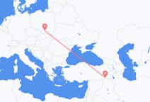 Flyreiser fra Şırnak, Tyrkia til Kraków, Polen