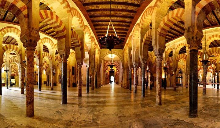 Cordoba en Carmona met Mezquita, synagoge en patio's uit Sevilla