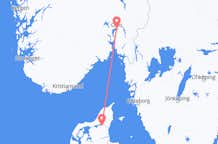 Flights from Aalborg to Oslo