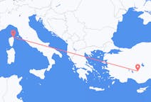 Flüge von der Stadt Konya in die Stadt Bastia