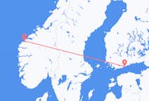 Voli da Ålesund, Norvegia to Helsinki, Finlandia